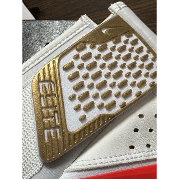 Rare Nike Alpha Elite Batting Gloves NXT Playoff Pack Sheep Skin Sz L P 100968 - Picture 5 of 9